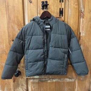 Old Navy Kids Puffer Jacket - Dark Gray size 10-12